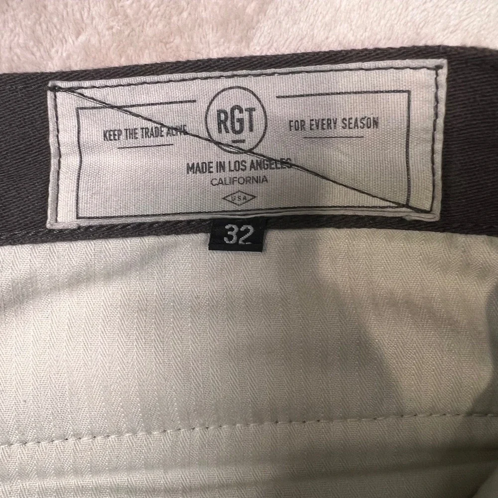 Rogue Territory Officer Trouser Mens 32x34 Brown Slim Taper Chino RGT USA Made